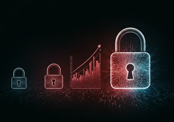 Password entropy growth with passphrase length visualized