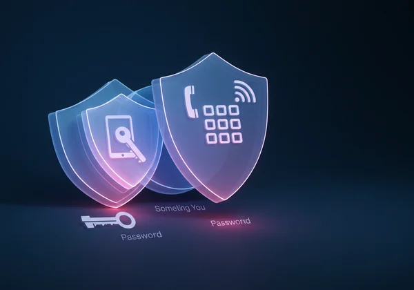 Multi-factor authentication with PIN as a security layer